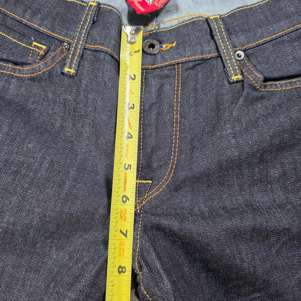Lucky Brand Zoe Skinny Ankle Crop Jeans Womens 10/30 Dark Wash